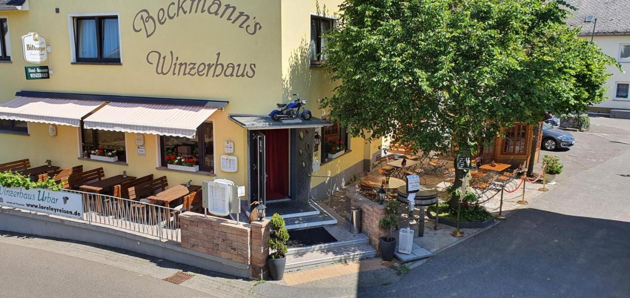 Hotel & Restaurant Beckmanns Winzerhaus Urbar  Exterior foto